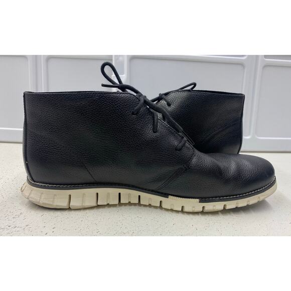Men Cole Haan Zerogrand Chukka leather casual dress ankle boots shoes, 13M main image 6